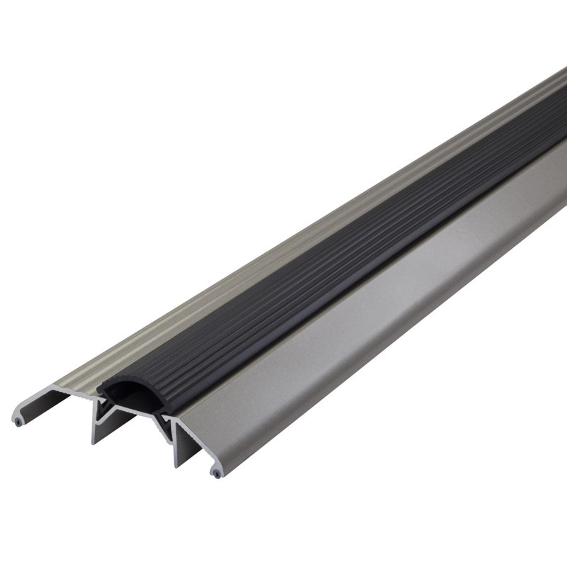 Metal 3.75'' W x 36'' L End Cap in Satin Nickel