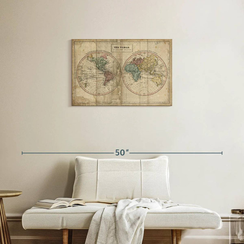 Aliaz Old World Eastern Western, 20" H x 30" W