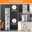 Armoire de rangement pour chaussures autoportante 72 paires