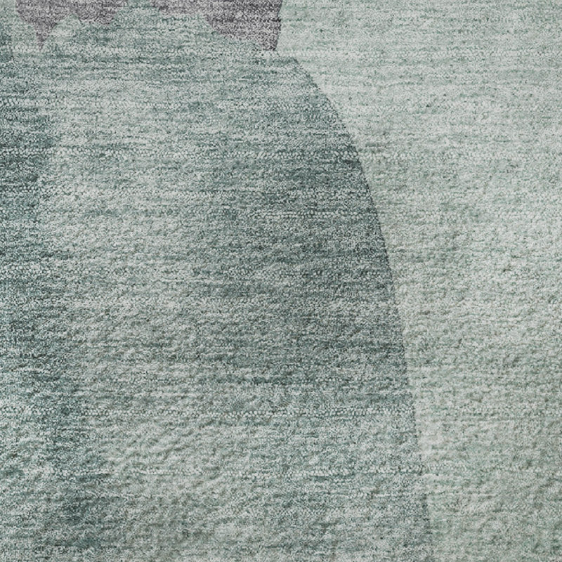 Premium Machine Washable Mouton Abstract Rug, Rectangle 2'6" x 3'10"