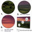Toscane, crépuscule sur toile-97050268-97050265