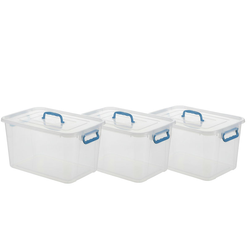 Boîte en plastique du contenant de rangement