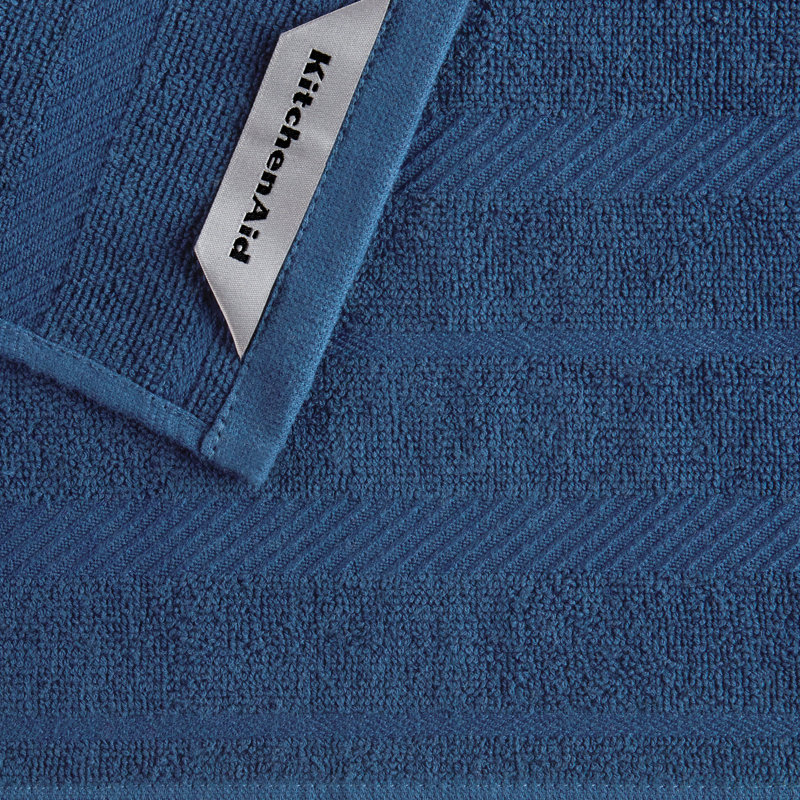 KitchenAid Albany Dishcloth 12"x12", Dark Blue