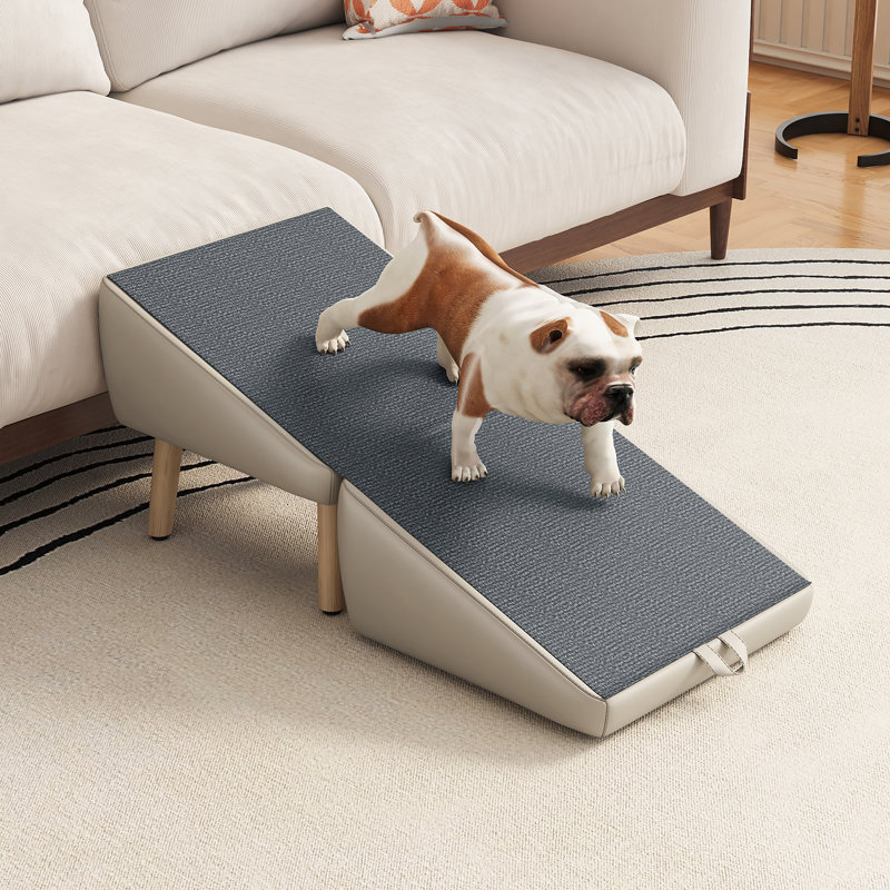 Rampe pliable pour chien, Gris clair