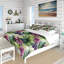 Ensemble de housse de couette floral - motif tropical de palmier II-1929027120
