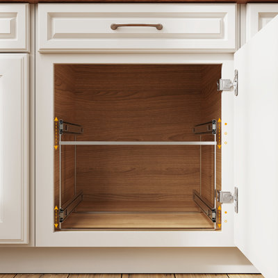 Mendivil Cabinet Shelving Rack