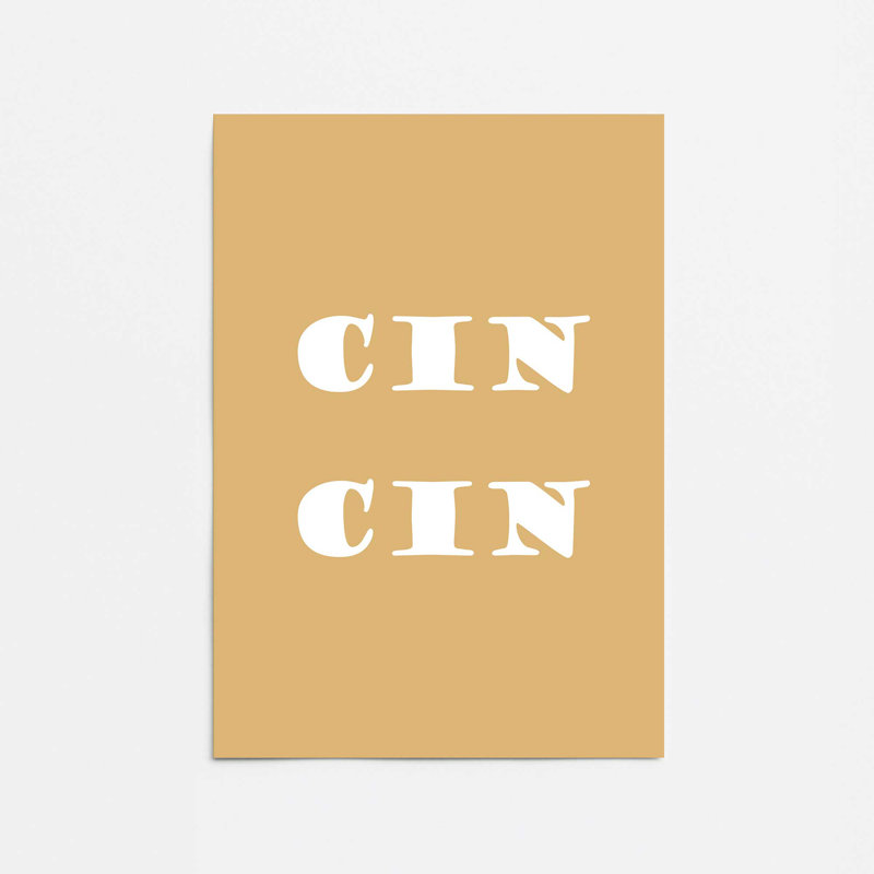 «Cin Cin», 24 po x 18 po