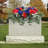 Memorial Cemetery flower Rose Headstone Spray