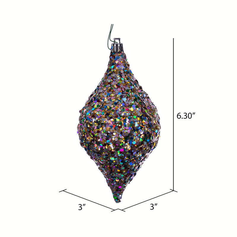 Ornement faîteau à paillettes