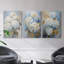 Floral Study  Series  XLIII  -Premium Gallery Wrapped Canvas Set -Ready to Hang-851636146