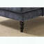 Chaise longue moderne - rembourrée - bleue-517260091