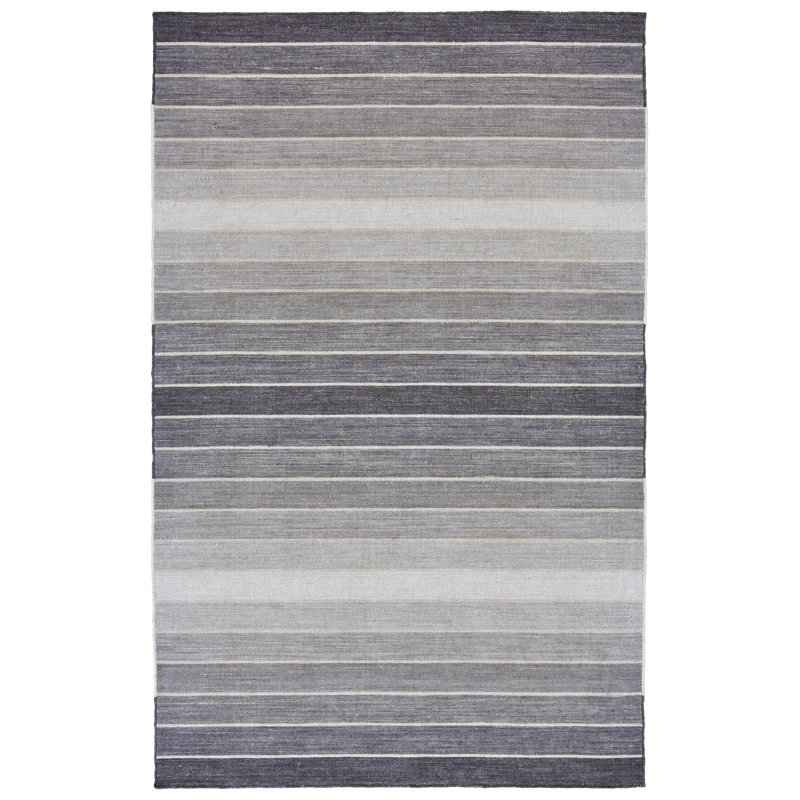 Arabellah Wool Striped Indoor Rug, Rectangle 2' x 3'
