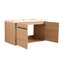 Ensemble de meuble-lavabo de salle de bain en chêne avec comptoir en résine 36 po, 2 portes Oak