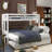  Twin Bunk Bed Frame with Pull-Out Trundle, Space-Saving Sleeper and Guest Solution, Espresso-1220315850