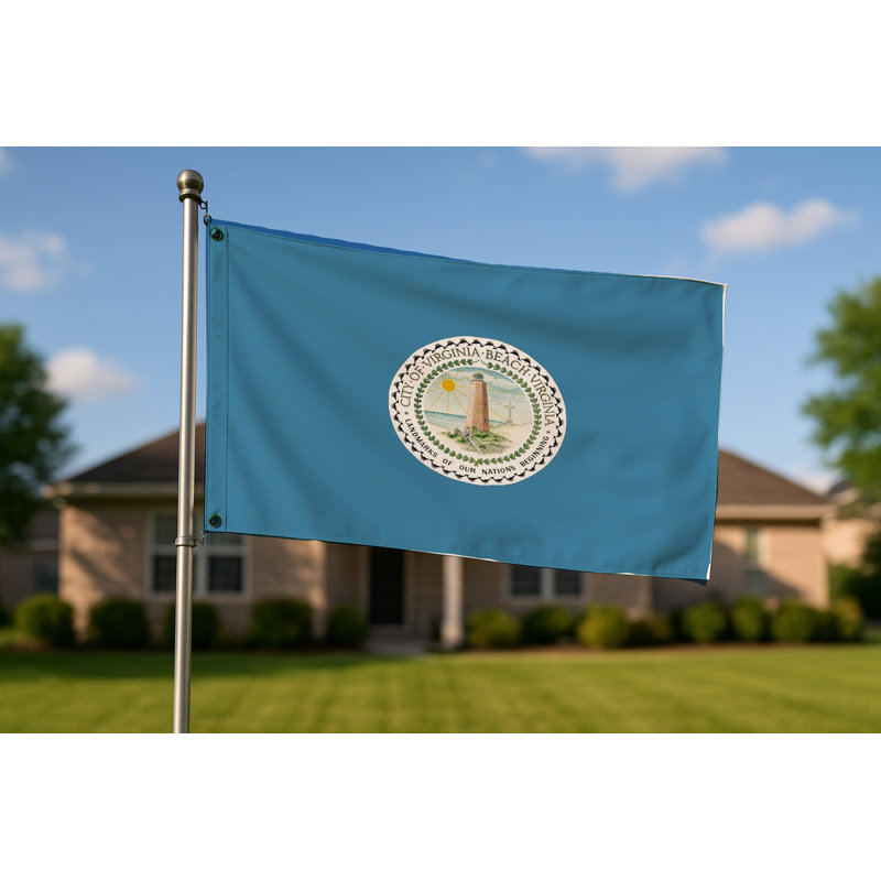 Drapeau de Virginia Beach - drapeau