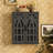 Vintage Wall-Mounted Cabinet with Decorative Cutout Doors-577477245