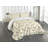 Ambesonne Hawaii Bedspread Set Simplistic Palms Pattern Cream Cocoa and Khaki-105337707