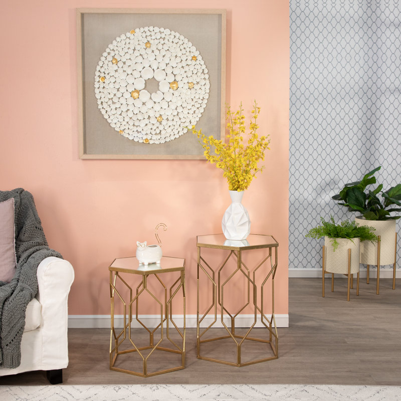 Plateau de bibelot en grès de céramique en forme de chat avec accents dorés et verres de 8 po blanc pour le bureau à domicile dans la chambre à coucher ou le salon