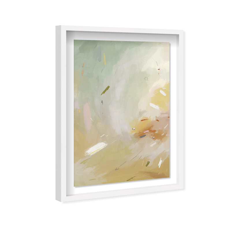 Here And Now Print by Oliver Gal, White Shadowbox, 21.5"H x 31.5"W