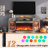 Alvilda 70" Farmhouse LED Fireplace TV Stand-452047747