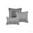 7 PCS Queen Comforter Set Grey-128367437