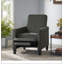 Fauteuil inclinable manuel en lin-1572612967