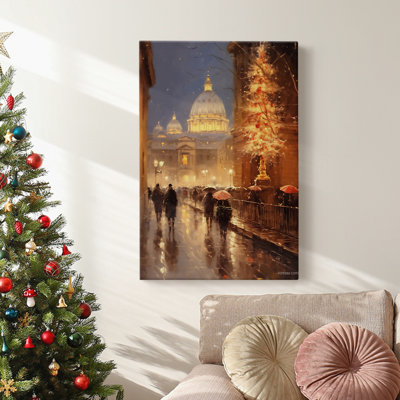 Art des Fêtes de Noël - Toile tendue avec châssis DCC XXXVI