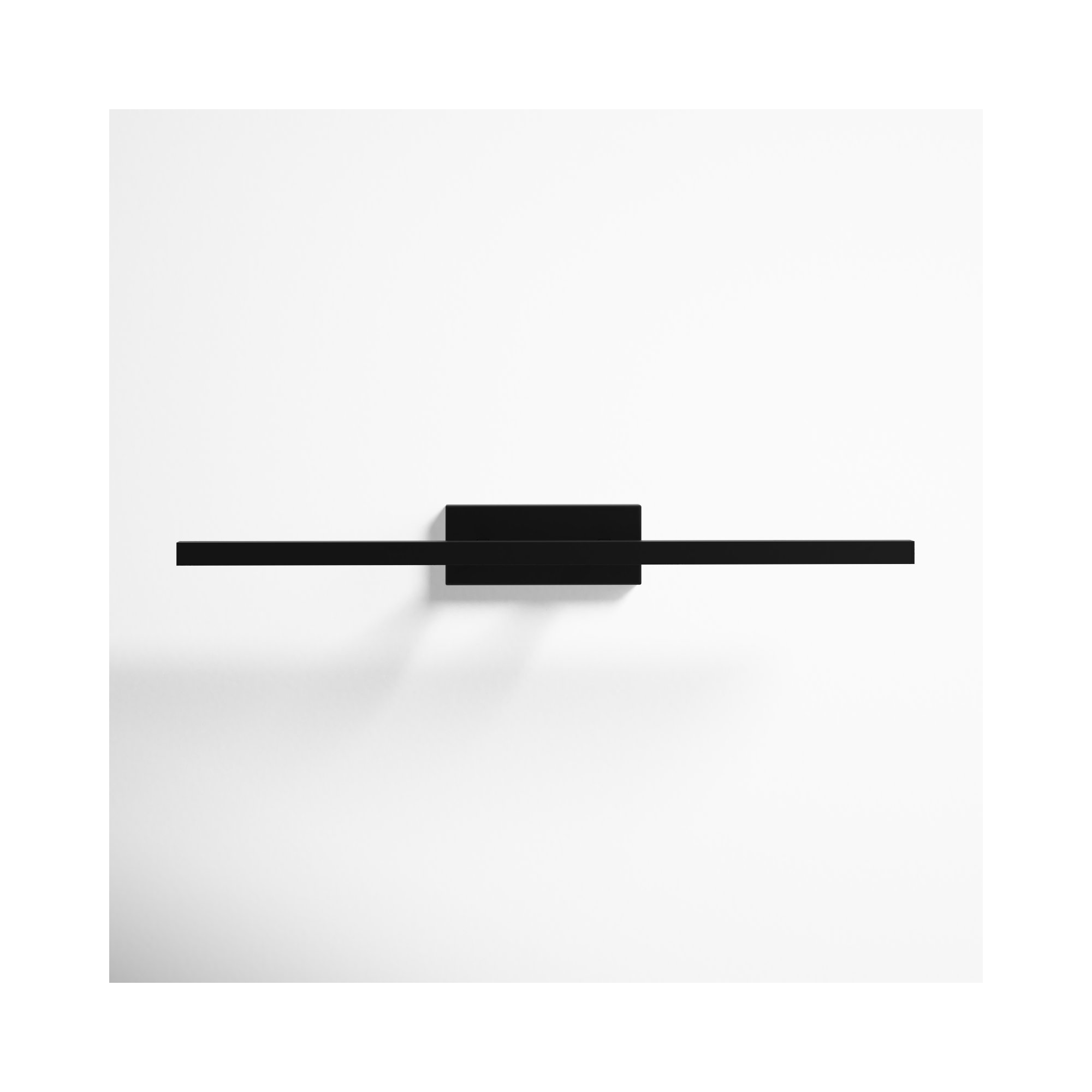Rochelle Single Dimmable LED Bath Bar, Black, 3500K