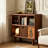 Walnut Modern Solid wood Standard Bookcase-457191538
