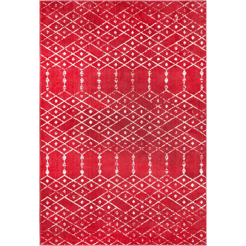 Brissa Abstract Indoor Rug, Rectangle 6' x 9'