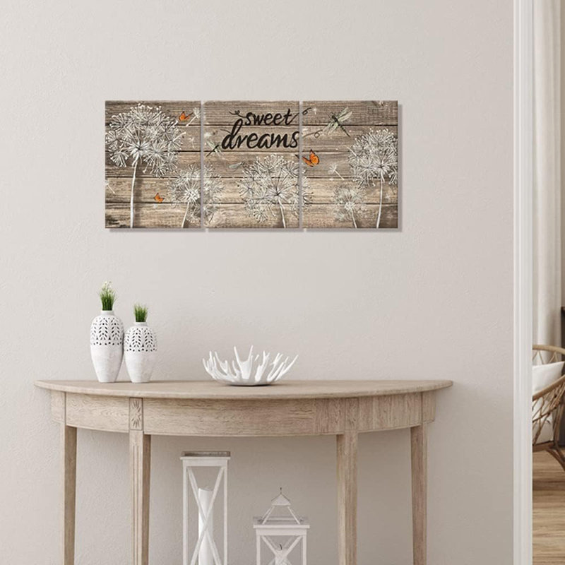 3 Piece Wrapped Canvas Print