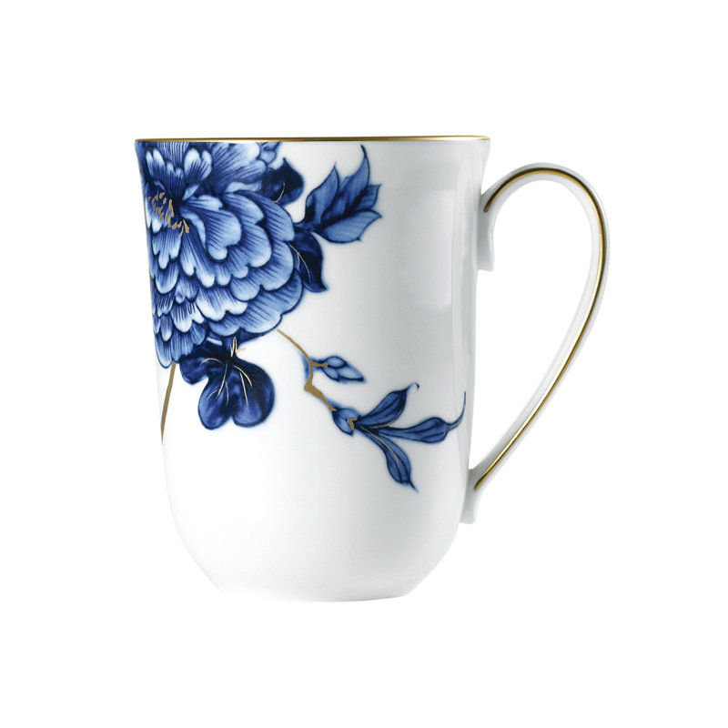 Emperor Flower Bone China Coffee Mug