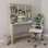Bureau d'ordinateur avec tablettes Charlsea