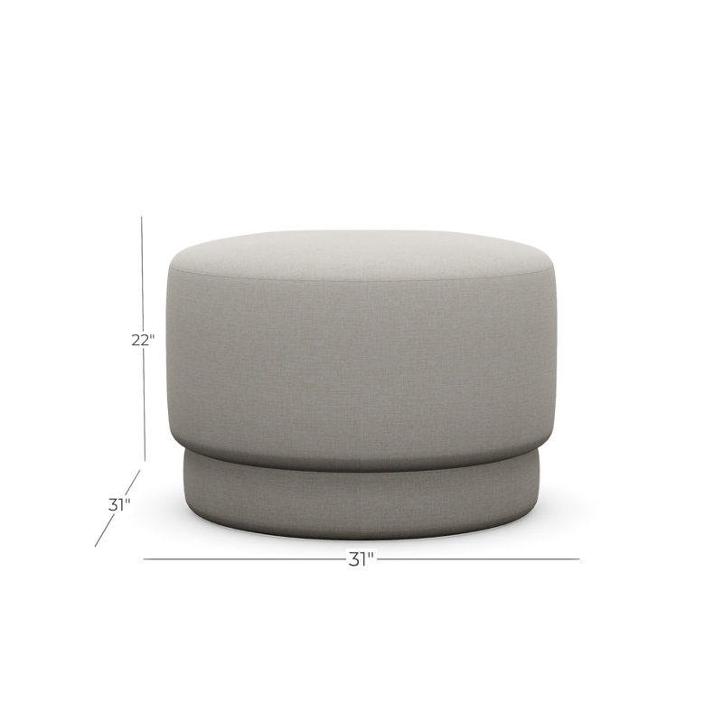 Cremini Small Ottoman, Grande 120910