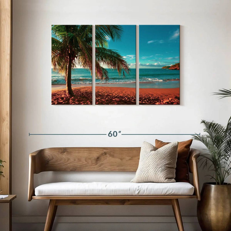 Gillard Perle Beach, 28" H x 45" W