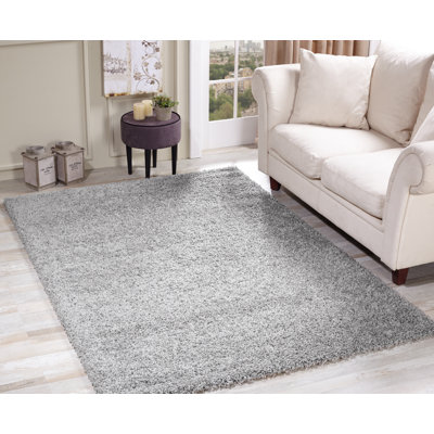 Antoumann Solid Colour Shag Area Rug
