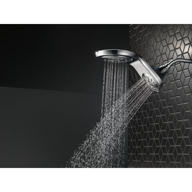 Pomme de douche multi-fonctions avec touchclean, Chrome