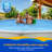 Blue Wave Martinique 18-ft Round 52-In Deep Above Ground Swimming Pool – With Steel Wall & Top Rails, Sand Filter, Overlap Liner, A-Frame Ladder & Maintenance Kit – Complete Outdoor Pool Accessories-50241364