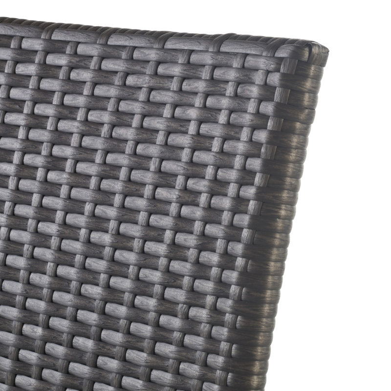 Paire de tabourets de bar modernes gris