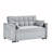 Modern Velvet Convertible Sleeper Sofa Bed-392989069