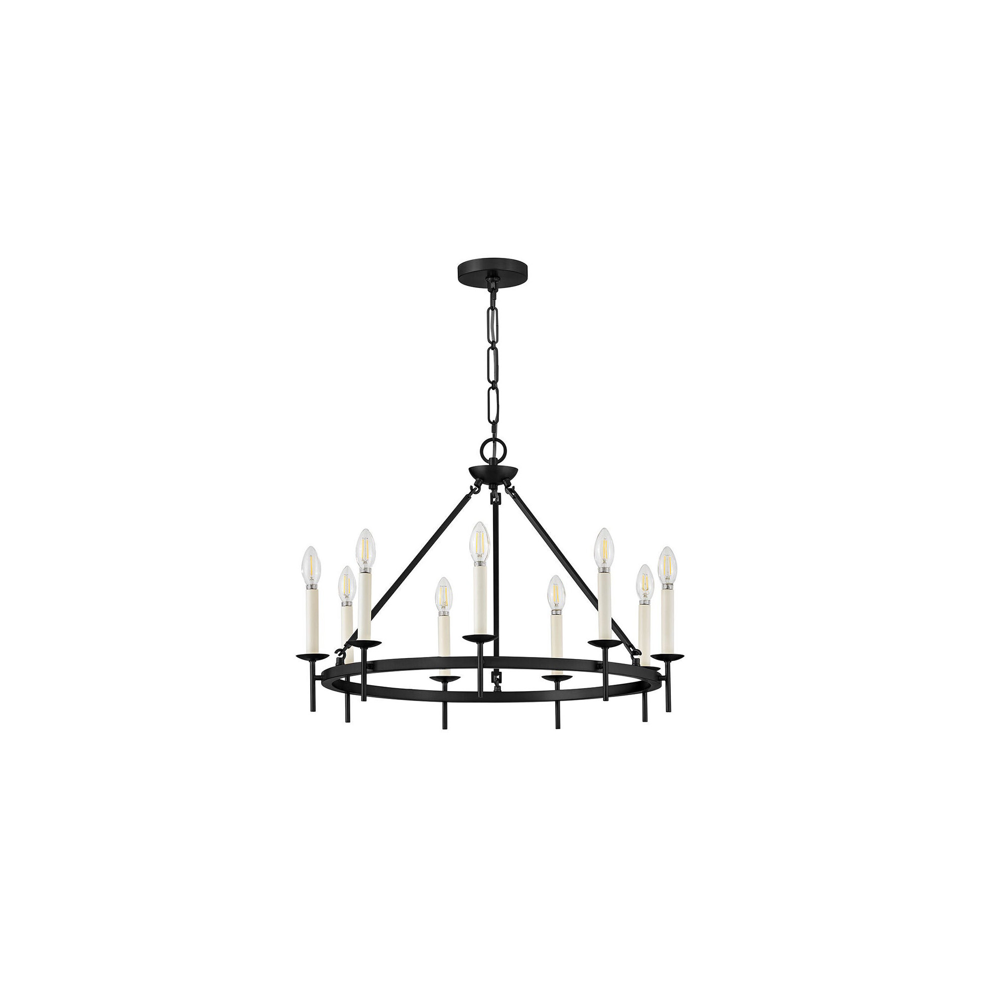 Hinkley Copley Chandelier, Black