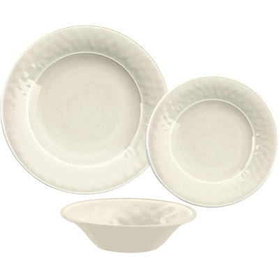 Ewert Melamine Dinnerware Set 12 Piece - Service for 4