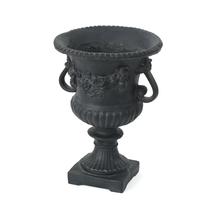 Buena Vista Urn, Antique Black