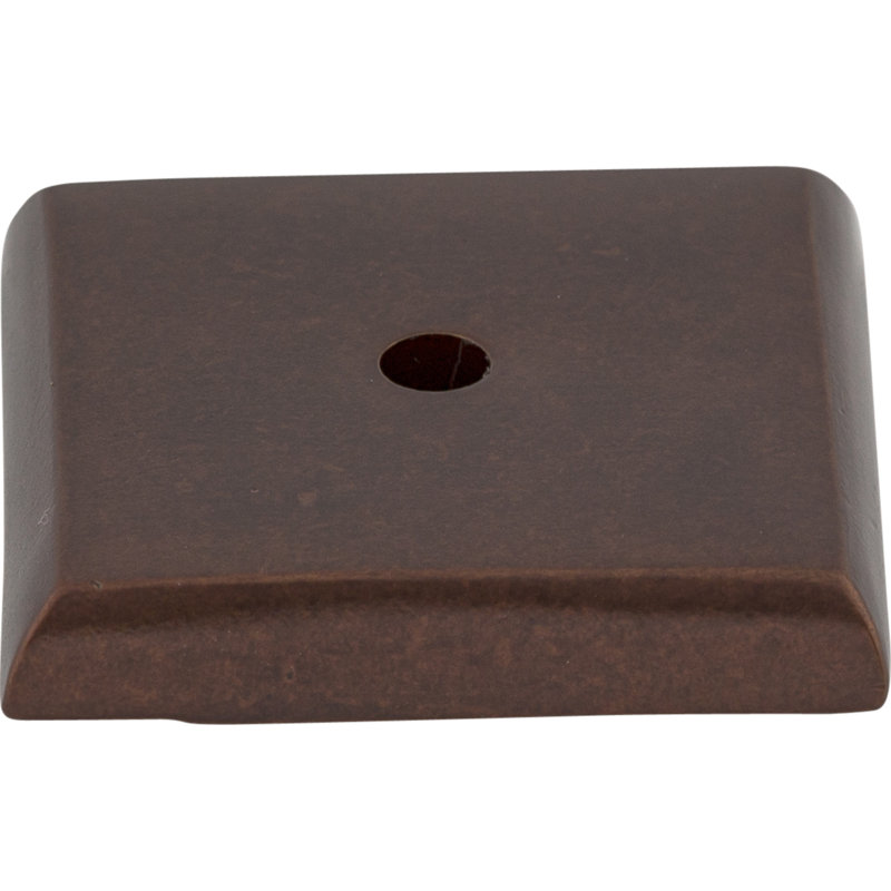 Aspen Square  Backplate, Mahogany Bronze, 1.25" H x 1.25" W x 0.19" D
