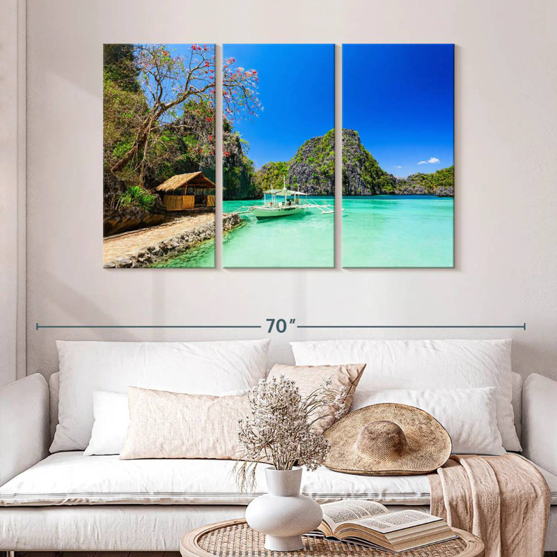 Gillard Amazing Coron Beach, H 32 po x l 50 po