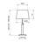 Quatro Buffet Lamp