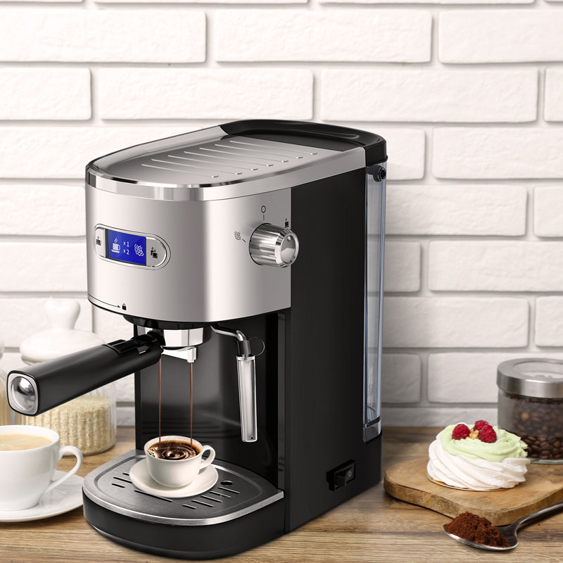 Espresso Machine , Coffee And Espresso Maker Combo All In One Coffee Machine, 20 Bar Cafe Espresso Machine With Milk Frother For Latte Cappuccino