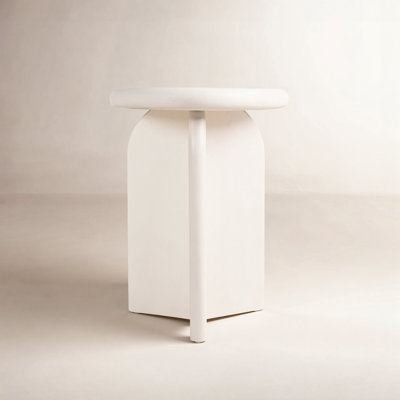 Armos Solid Wood Side Table
