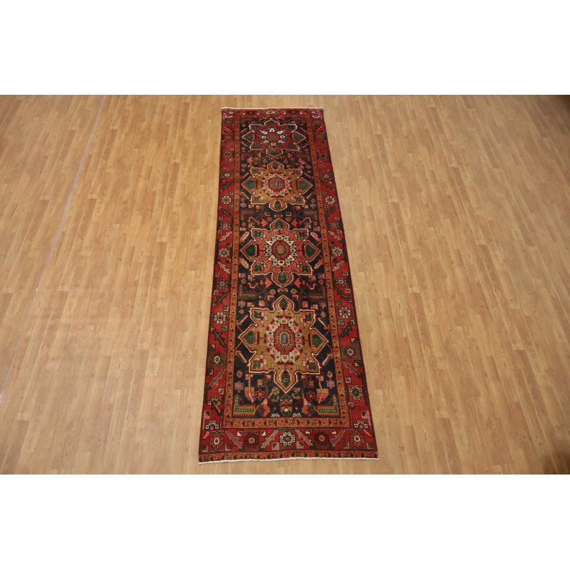 Tapis de couloir vibrant traditionnel
