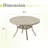 47" Round Patio Dining Tabe-731514447